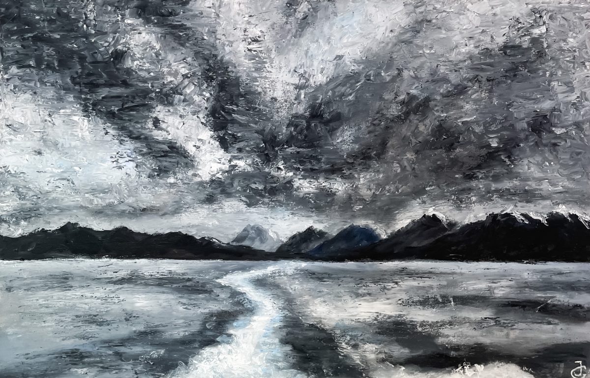 Skies over the Fjord I